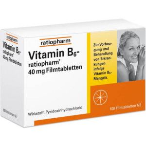 VITAMIN B6-RATIOPHARM 40 mg Filmtabletten