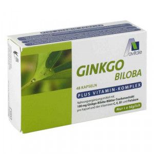 GINKGO 100 mg Kapseln+B1+C+E