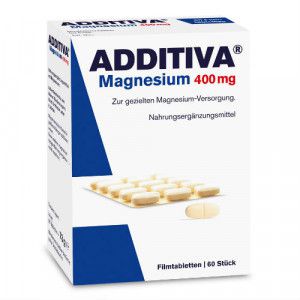 ADDITIVA Magnesium 400 mg Filmtabletten